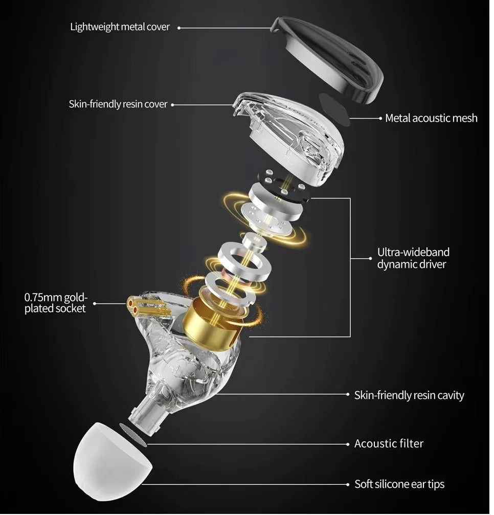 KZ Libra X | Edición Mejorada Hi-Res - Claridad y Detalle Superior