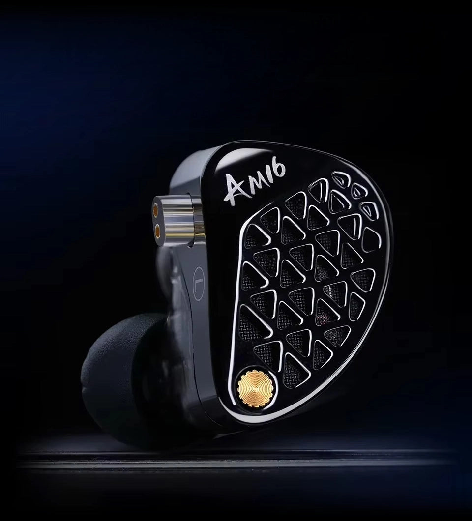 KZ AM16 | Monitor de Estudio (16 Drivers BA) - Audio de Alta Densidad