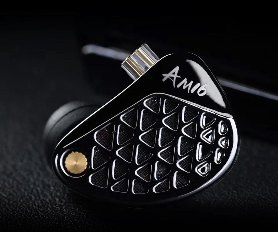 KZ AM16 | Monitor de Estudio (16 Drivers BA) - Audio de Alta Densidad