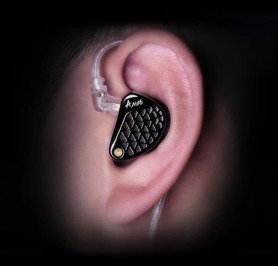 KZ AM16 | Monitor de Estudio (16 Drivers BA) - Audio de Alta Densidad