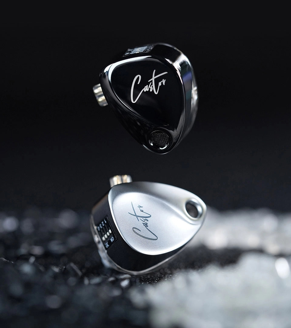 KZ Castor | Audífonos Dual-Driver con Switches Ajustables (Edición Harman & Bass)