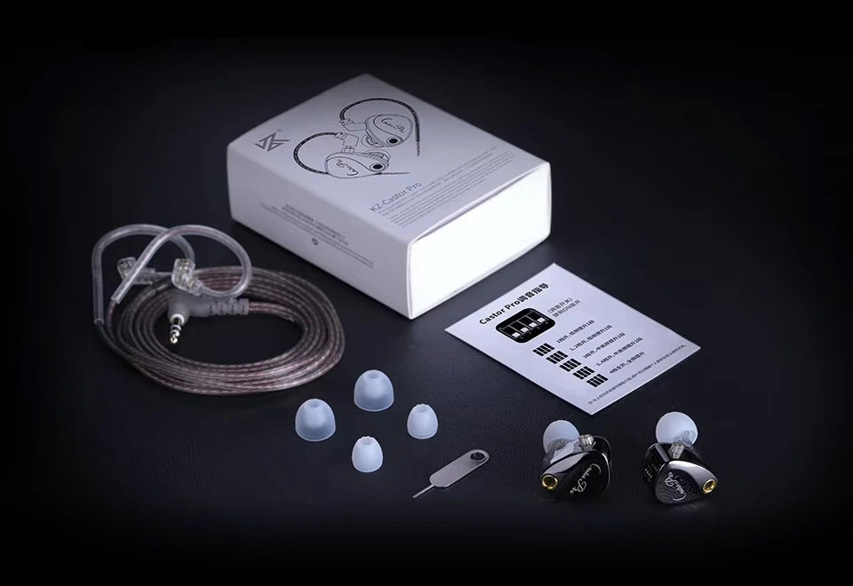 KZ Castor Pro | Dual-Driver In-Ear Monitor - Edición Harman & Bass