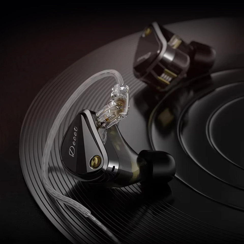 KZ Decet | Matriz de 10 Drivers Dinámicos - Sonido 3D y Bajos Envolventes