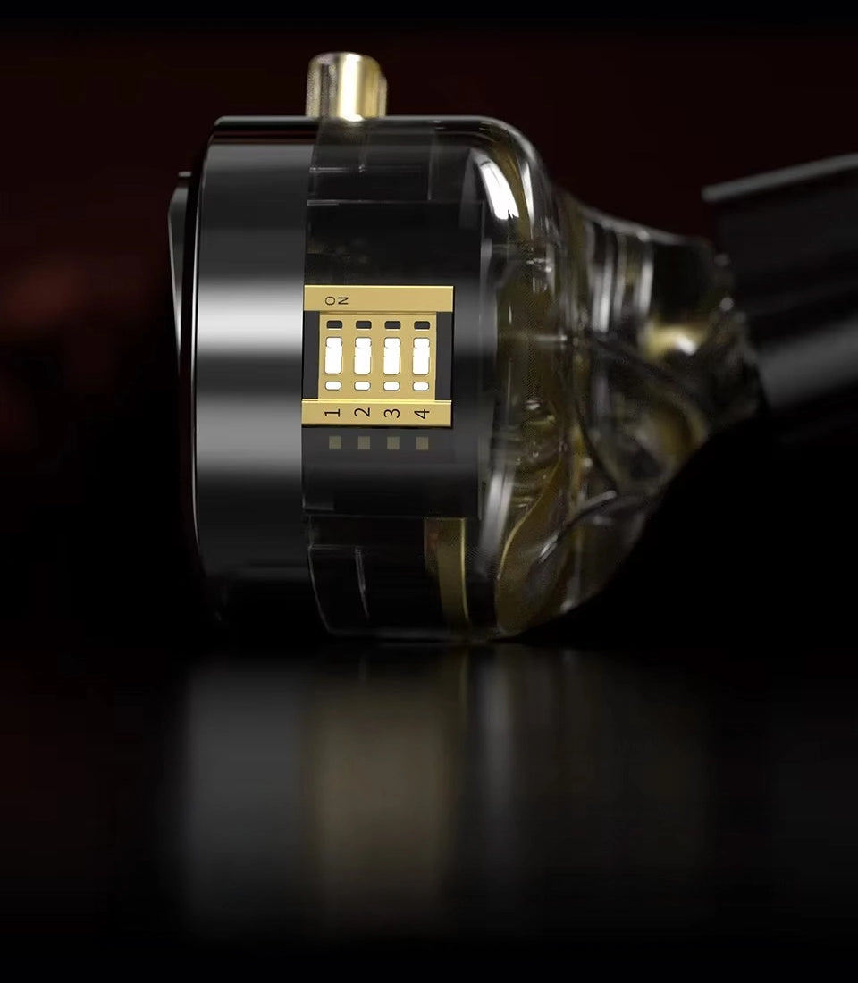 KZ Decet | Matriz de 10 Drivers Dinámicos - Sonido 3D y Bajos Envolventes