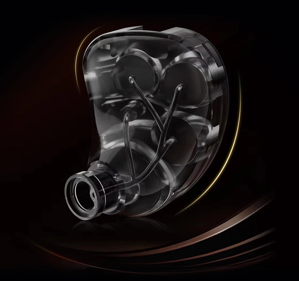 KZ Decet | Matriz de 10 Drivers Dinámicos - Sonido 3D y Bajos Envolventes