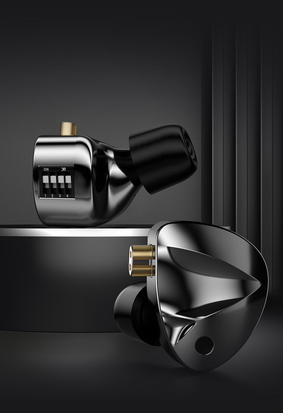 KZ D-Fi (Tuning Version) | Monitor In-Ear con 4 Switches Ajustables - Metal Premium