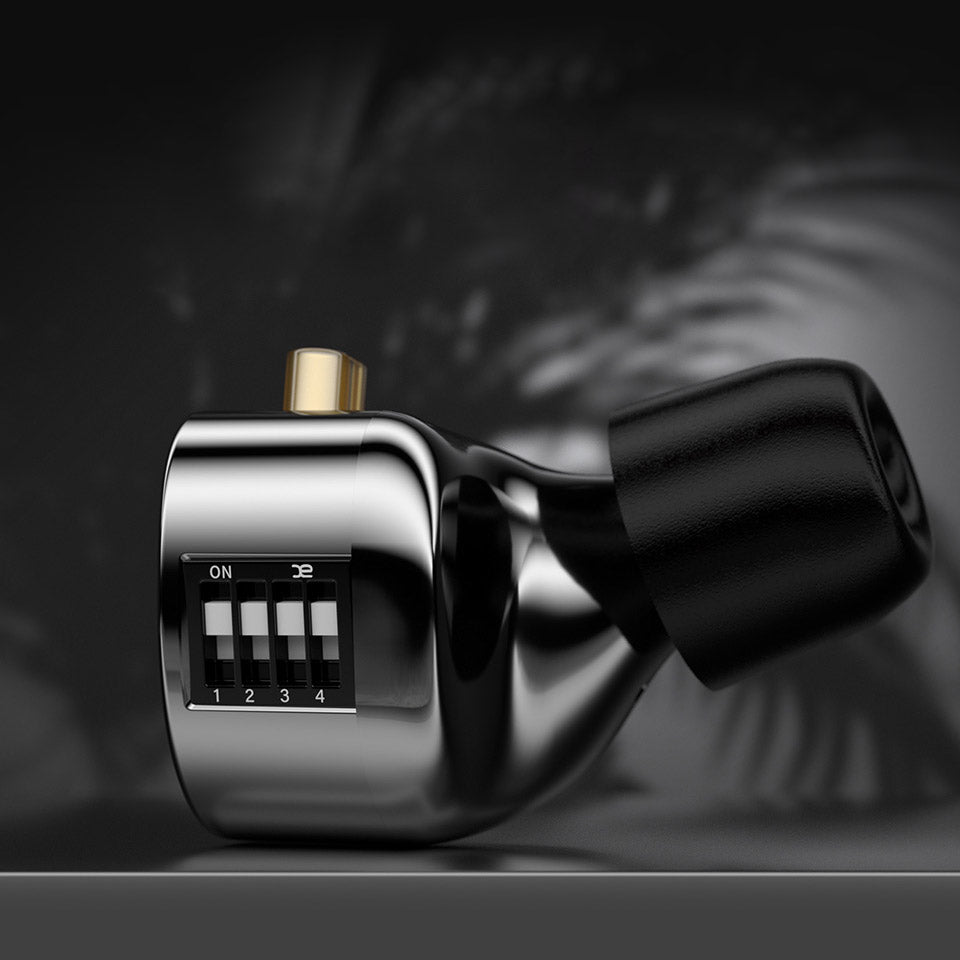 KZ D-Fi (Tuning Version) | Monitor In-Ear con 4 Switches Ajustables - Metal Premium