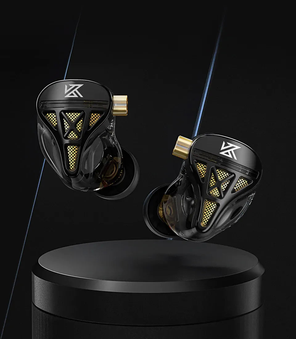 KZ DQS | Audífonos In-Ear Semi-Abiertos - Sonido Espacial y Bajos Profundos