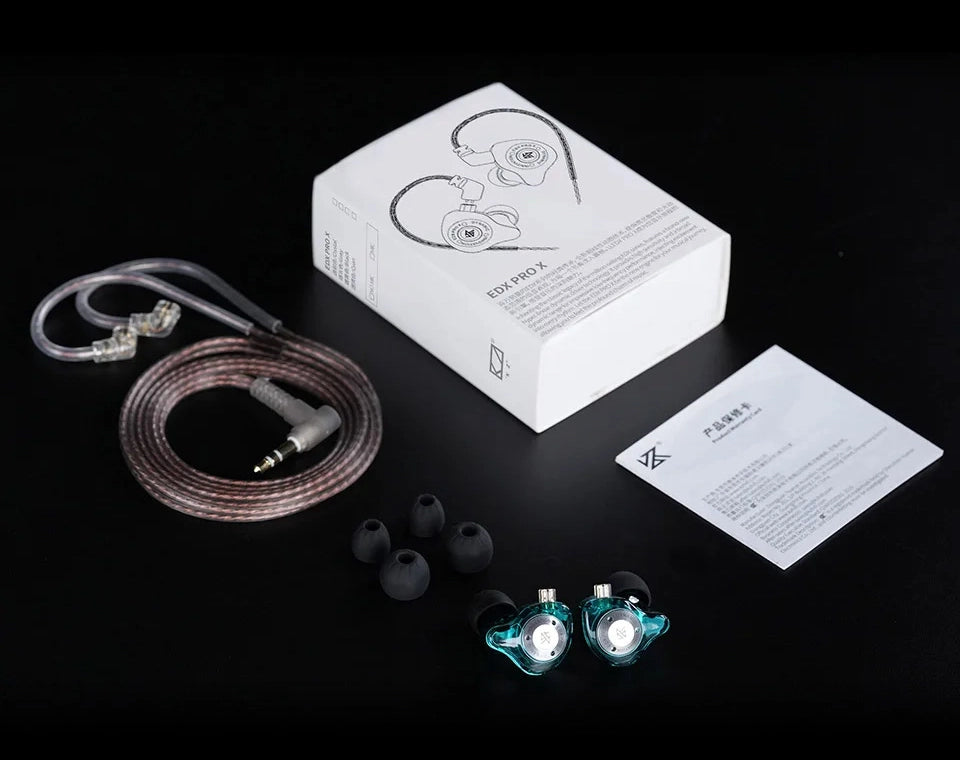 KZ EDX Pro X | Audífonos In-Ear Monitores Profesionales (Hi-Res) - Edición 2024