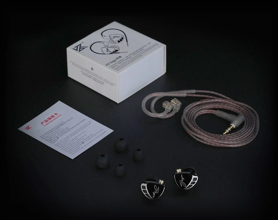 KZ Saga (Bass Version) | Audífonos In-Ear - Graves Potenciados y Profundos