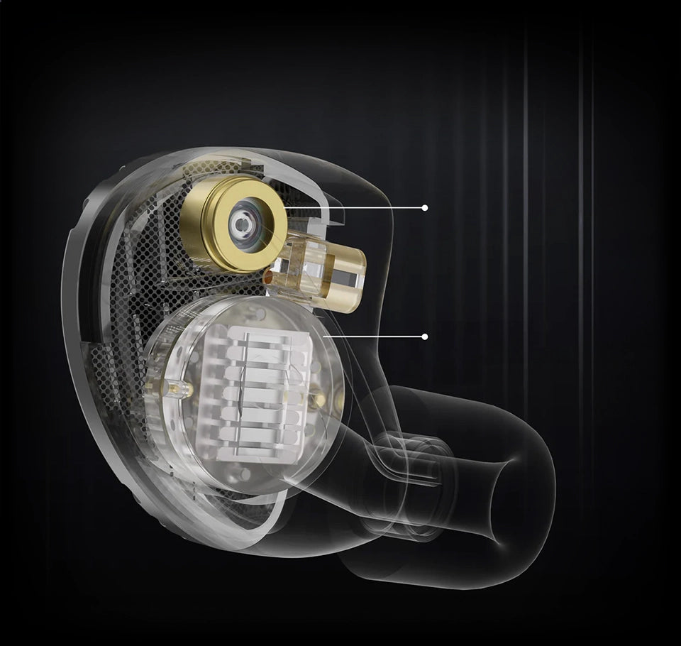 KZ Symphony | Híbrido Planar (13.2mm) + Dinámico - Sonido Masivo y Detallado