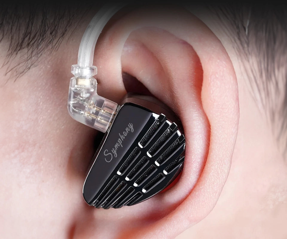 KZ Symphony | Híbrido Planar (13.2mm) + Dinámico - Sonido Masivo y Detallado