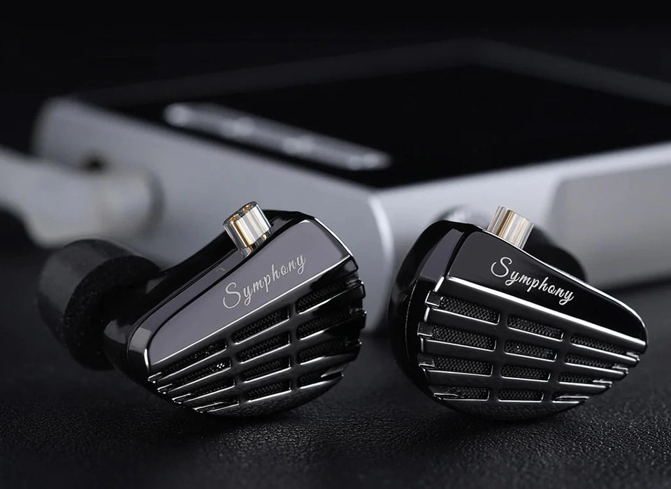 KZ Symphony | Híbrido Planar (13.2mm) + Dinámico - Sonido Masivo y Detallado