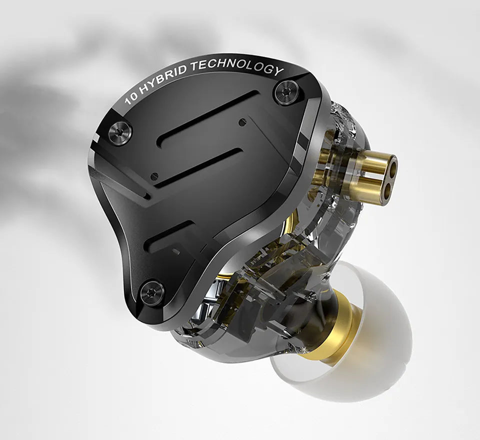 KZ ZS10 Pro X | Monitores Híbridos (5 Drivers) - La Evolución del Rey