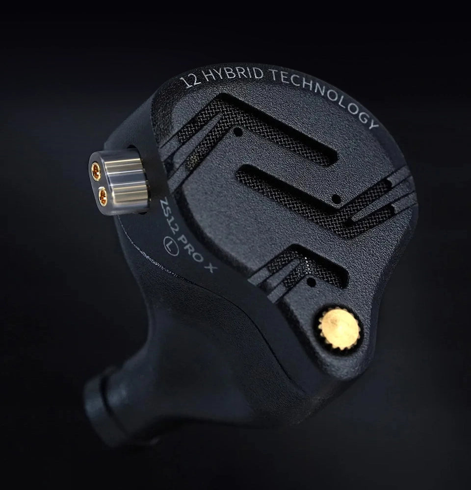 KZ ZS12 Pro X | Monitor Híbrido (12 Drivers) - Full Metal & Ultra-Resolución