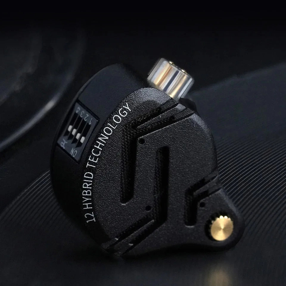 KZ ZS12 Pro X | Monitor Híbrido (12 Drivers) - Full Metal & Ultra-Resolución