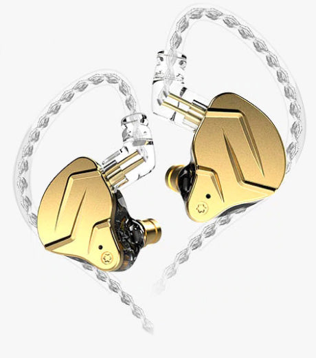 KZ ZSN Pro X | Audífonos Híbridos (1DD + 1BA) - Cable de Plata & Alta Fidelidad