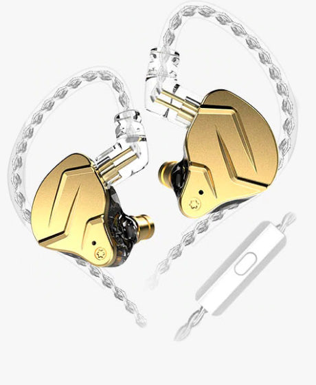 KZ ZSN Pro X | Audífonos Híbridos (1DD + 1BA) - Cable de Plata & Alta Fidelidad