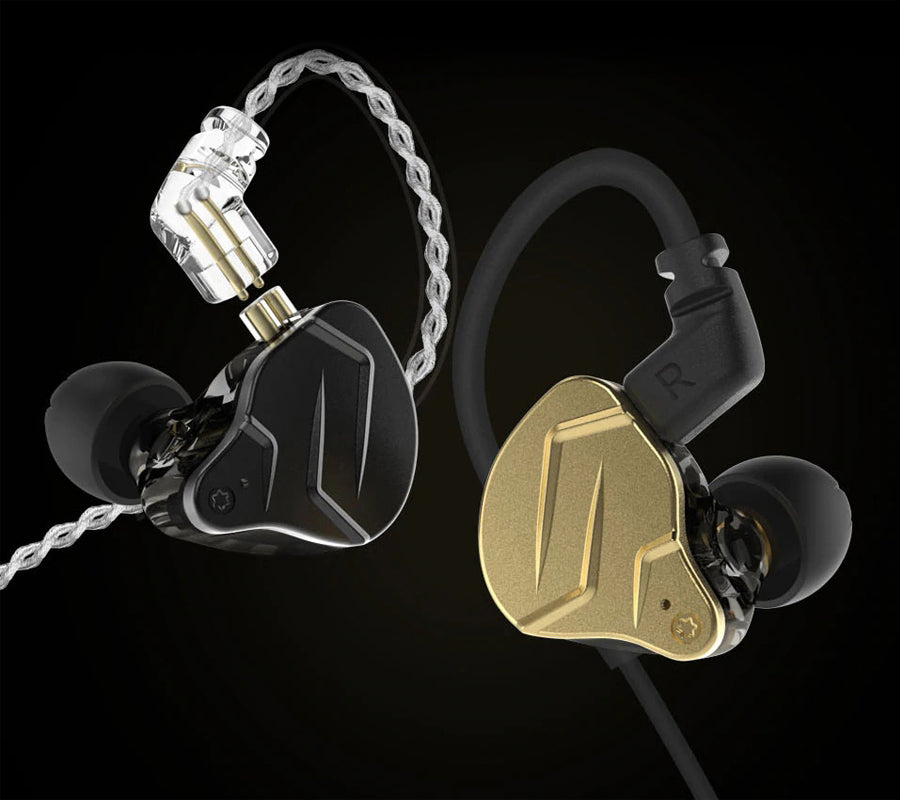 KZ ZSN Pro X | Audífonos Híbridos (1DD + 1BA) - Cable de Plata & Alta Fidelidad