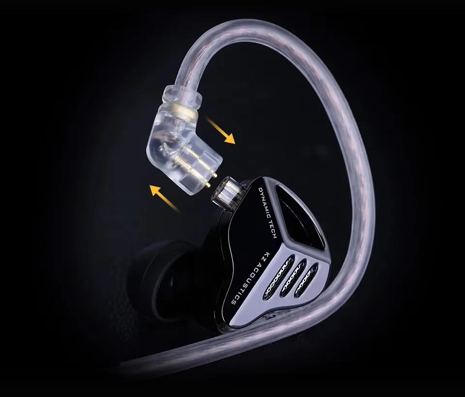 KZ ZVX Pro | Monitor In-Ear Full Metal - Driver Magnético Interno (0.1mm)
