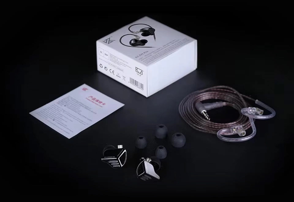 KZ ZVX Pro | Monitor In-Ear Full Metal - Driver Magnético Interno (0.1mm)
